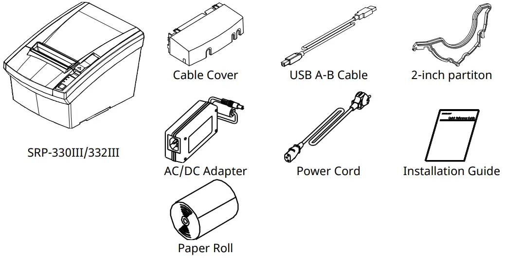 BIXOLON SRP-330III Thermal POS Printer - fig 1
