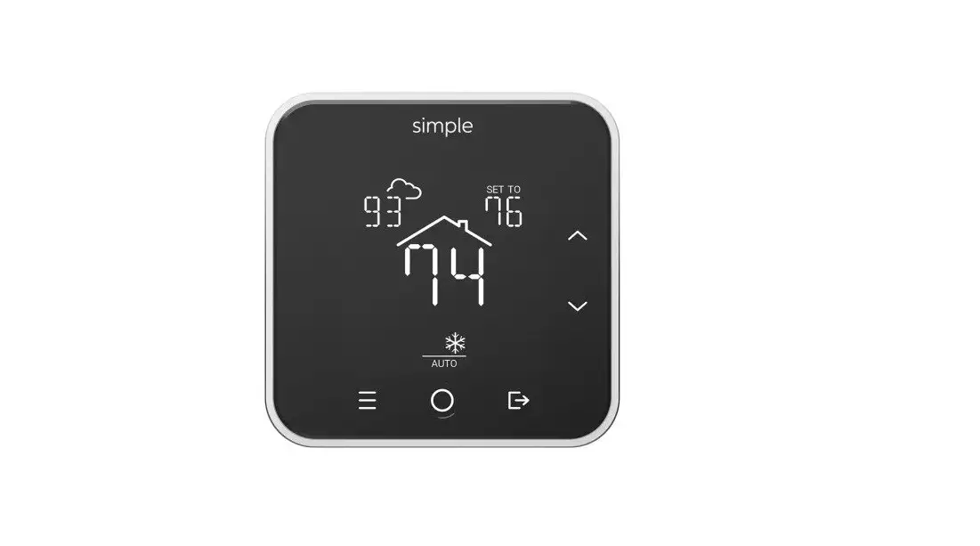 Ecofactor Simple S100 B Smart Thermostat User Manual