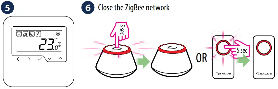 SALUS HTRS RF Wireless Digital Thermostat - Figure 24