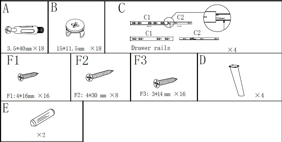 FUFU-GAGA-LJY-KF310013-01-White-Nightstand-fig-2