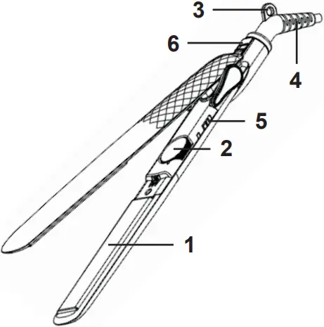 beper 40.450GO Hair Straightener A