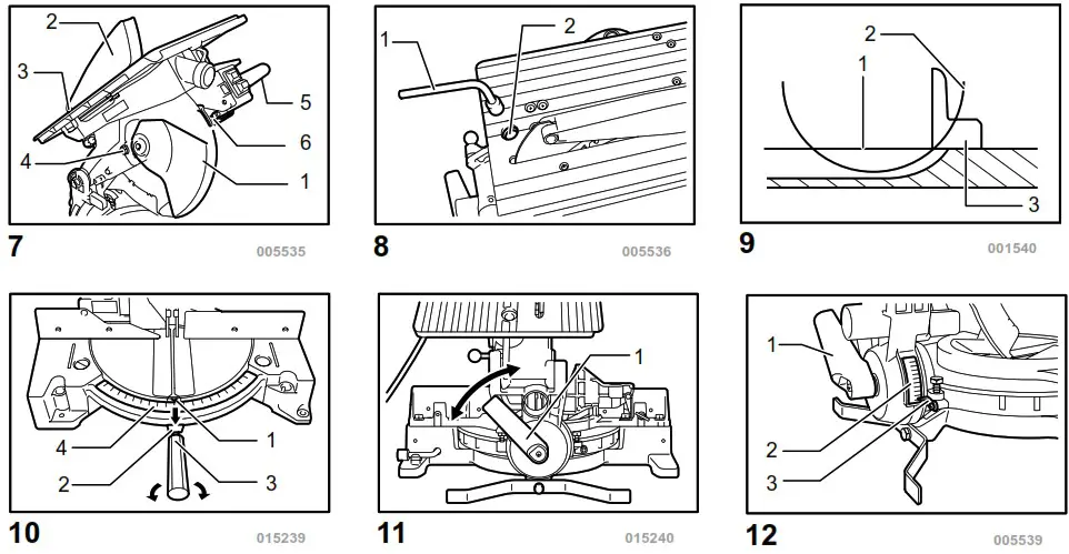 makita LH1040 Table Top Miter Saw - overview 2