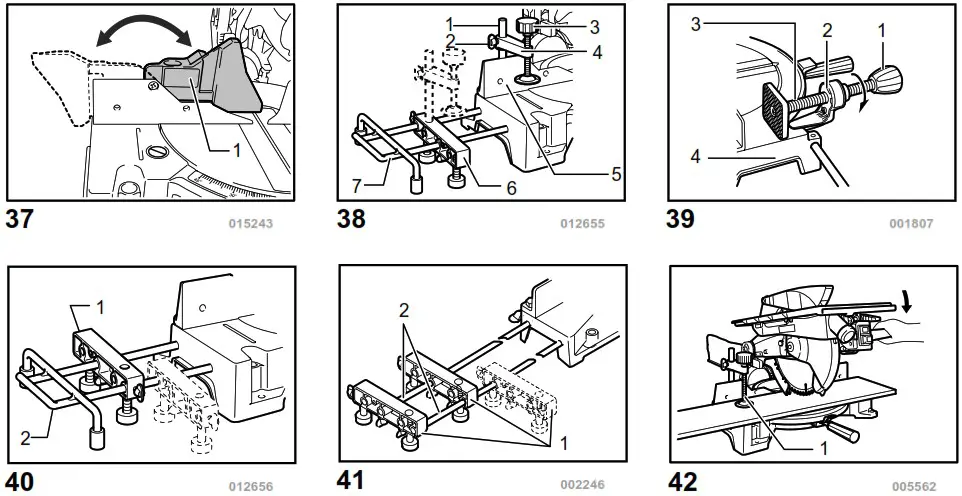 makita LH1040 Table Top Miter Saw - overview 8