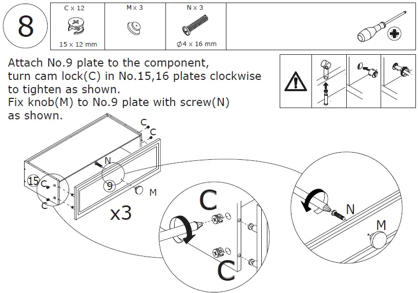 FUFU GAGA-LJY-KF390005-01-White-9-Drawer-Standard-Dresser-FIG- (16)