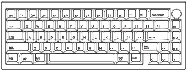 EPOMAKER CIDOO V65 Mechanical Keyboard - Figure 4