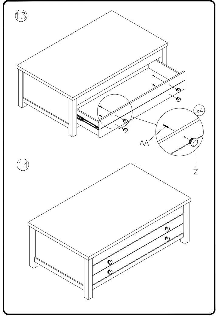ASHLEY T283 9 Furniture Camiburg Rect Lift Top Cocktail Table - Fig 8