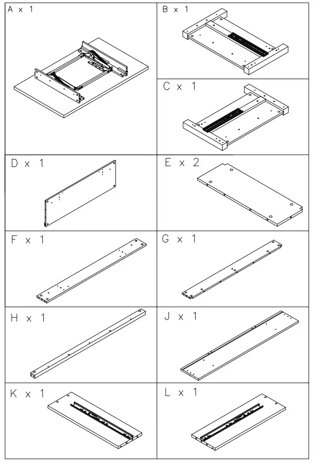 ASHLEY T283 9 Furniture Camiburg Rect Lift Top Cocktail Table