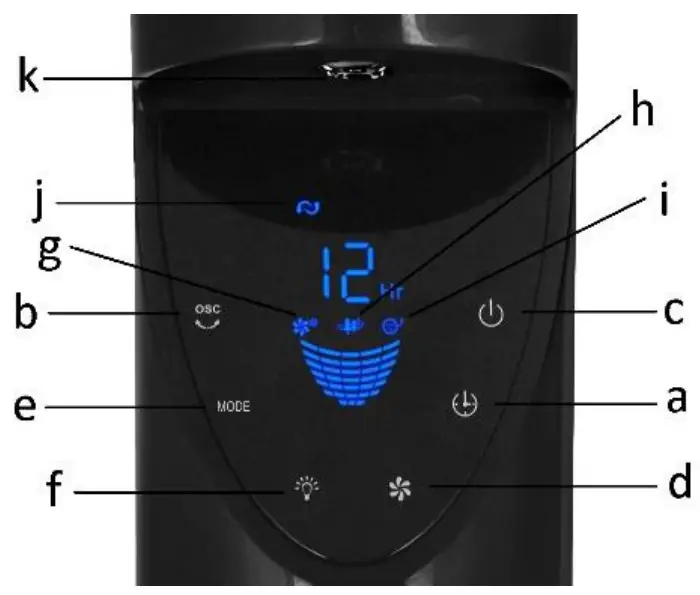 emerio TFN-114569.5 35W Tower Fan - Fig 2