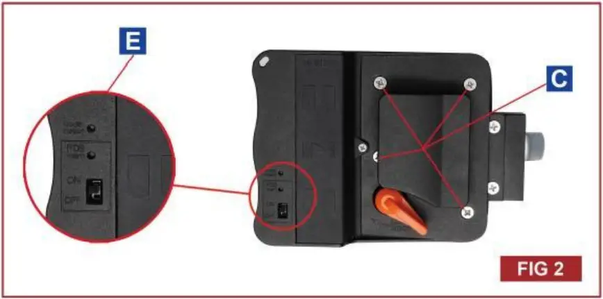 RVLOCK Wireless Entry Door Lock - Fig. 2b