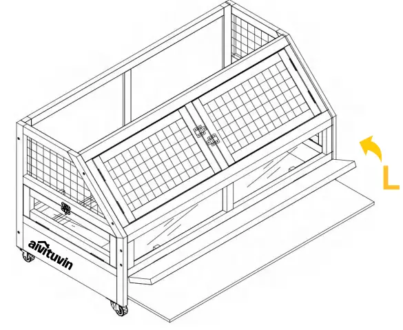aivituvin-AIR-62-Rabbit-Hutch-Indoor-62-Inch-Rabbit-Cage-fig-11