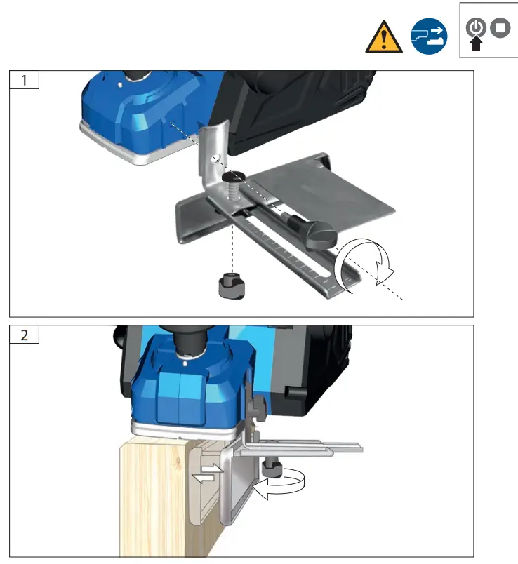Gude HO 18 0 Cordless Planer-fig6
