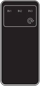 DYNALINK A3087C 18Gbps 3 Way HDMI Switcher A2