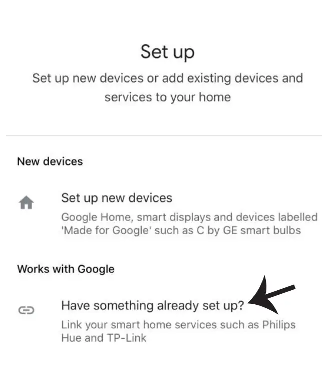 Google Home Settings
