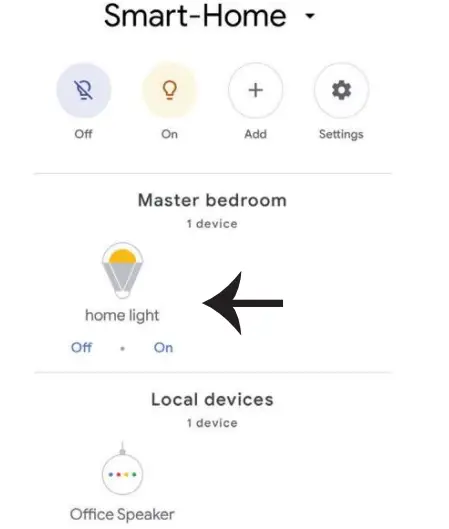 Google Home Settings