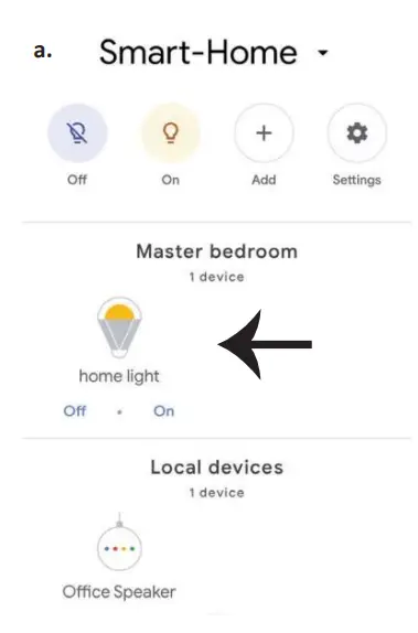 Google Home Settings