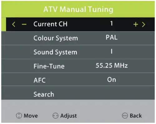 BLAUPUNKT BP4000F 40 Inch Full HD TV - ATV Tunning
