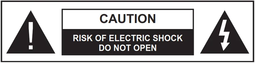 BLAUPUNKT BP4000F 40 Inch Full HD TV - CAUTION