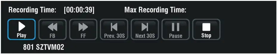 BLAUPUNKT BP4000F 40 Inch Full HD TV - Recording