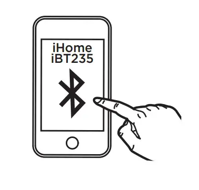 iHOME iBT235 Power Clock Bluetooth Speaker + Two USB Charging Ports - FIG12