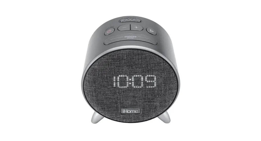 Ihome Ibt235 Power Clock Bluetooth Speaker + Two Usb Charging Ports User Guide
