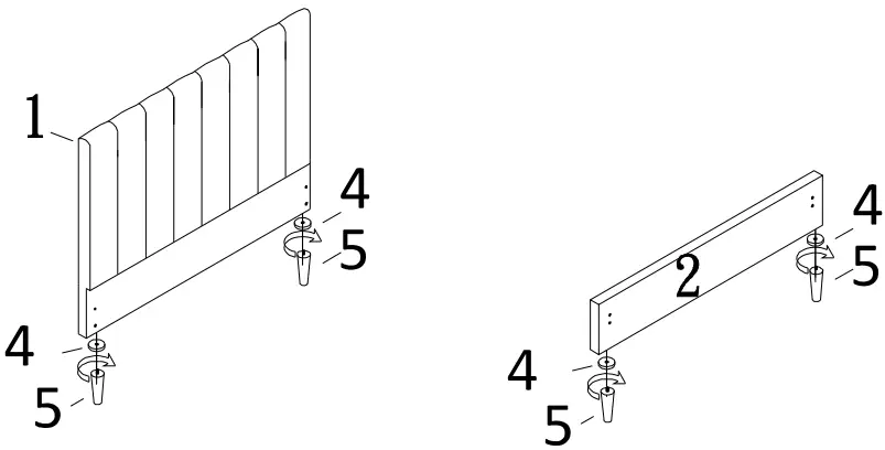 SHANGRI-LA SLVELSPBEDA Talia Velvet Bed Frame-2