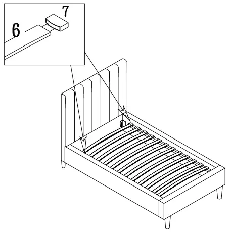 SHANGRI-LA SLVELSPBEDA Talia Velvet Bed Frame-step4