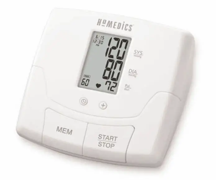Homedics Bps-051-ddm Manual Inflate Blood Pressure Monitor User Manual
