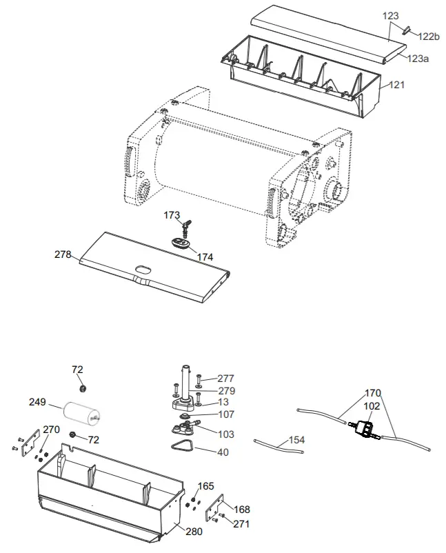 Powr-Flite PFMW14 14 Multi-Scrubber Cylinder -FIGURE 4