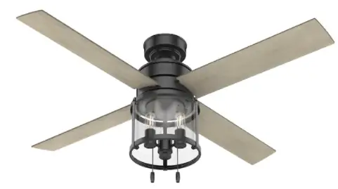 Hunter 50269 Astwood 52-Inch Matte Black LED Indoor Ceiling Fan