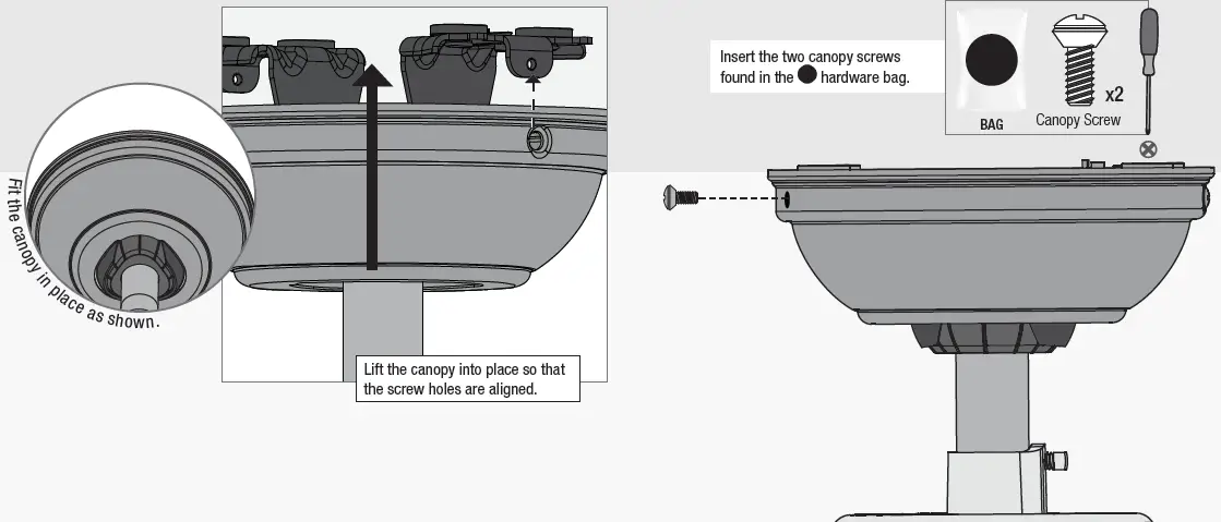 Installing the Canopy