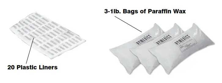 PAR-350 Para Spa Plus Paraffin Bath - Bags of Paraffin Wax