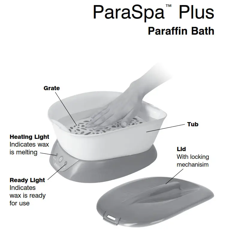 PAR-350 Para Spa Plus Paraffin Bath - Paraffin Bath