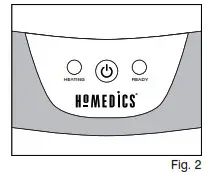 PAR-350 Para Spa Plus Paraffin Bath - paraffin bath Fig 2