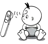 KACHI JXB-315 Infrared Thermometer - HOW TO TAKE A TEMPERATURE