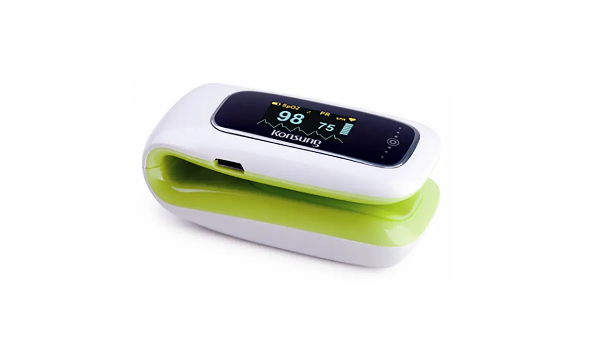 Konsung 6120-k01lx Fingertip Pulse Oximeter Instructions