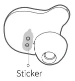 HAYLOU T15 TWS BT Earphone- Charge