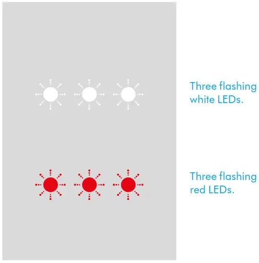 dyson supersonic 890684 Hair Dryer - Three flashing