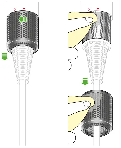 dyson supersonic 890684 Hair Dryer - correctly