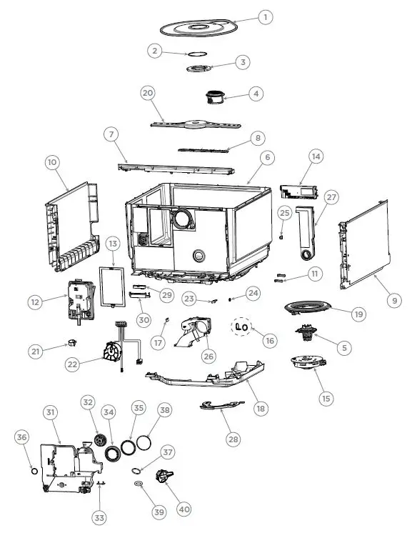 FISHER PAYKEL 82166-A Integrated Single Dishdrawer and Dishwasher fig4