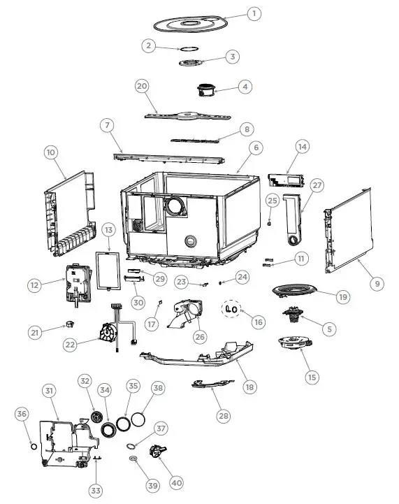FISHER PAYKEL 82166-A Integrated Single Dishdrawer and Dishwasher fig6