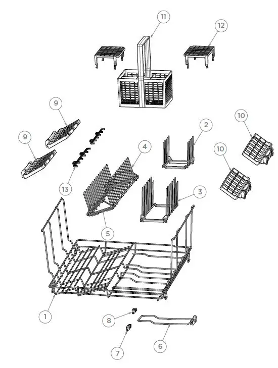 FISHER PAYKEL 82166-A Integrated Single Dishdrawer and Dishwasher fig8