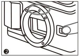 Attaching and Detaching Lens