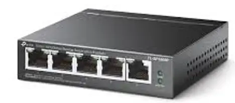 tp-link TL-SF1005P 5-Port 10-100Mbps Desktop Switch with 4-Port PoE+ Installation fig1