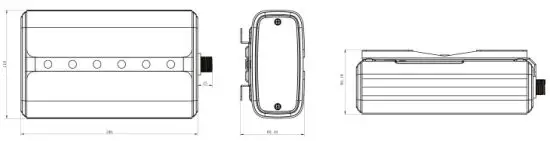 Milesight UG65 Semi Industrial LoRaWAN Gateway - Dimensions