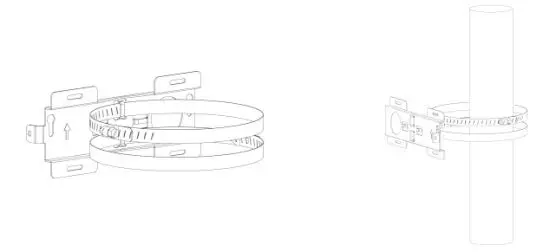 Milesight UG65 Semi Industrial LoRaWAN Gateway - Pole Mounting