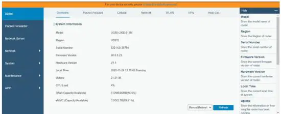 Milesight UG65 Semi Industrial LoRaWAN Gateway - e gateway.