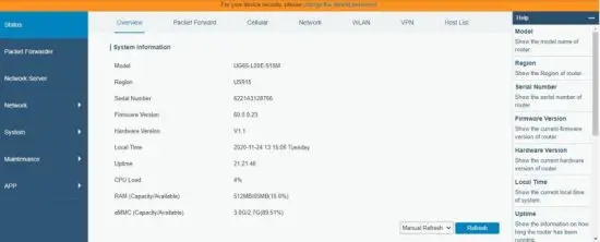 Milesight UG65 Semi Industrial LoRaWAN Gateway - gateway