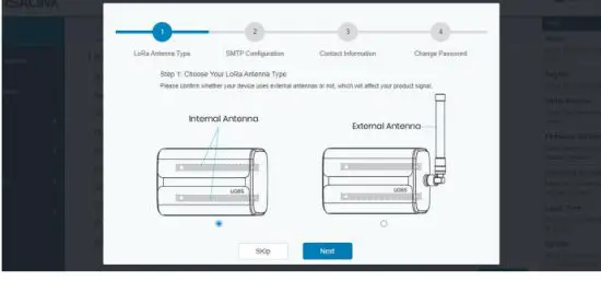 Milesight UG65 Semi Industrial LoRaWAN Gateway - password