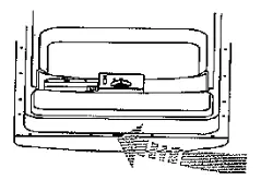 Avanti DW1831D0WE Dishwasher - Door