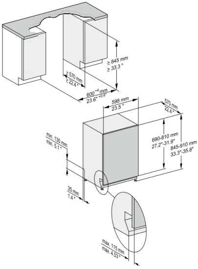 Installation Dimensions
